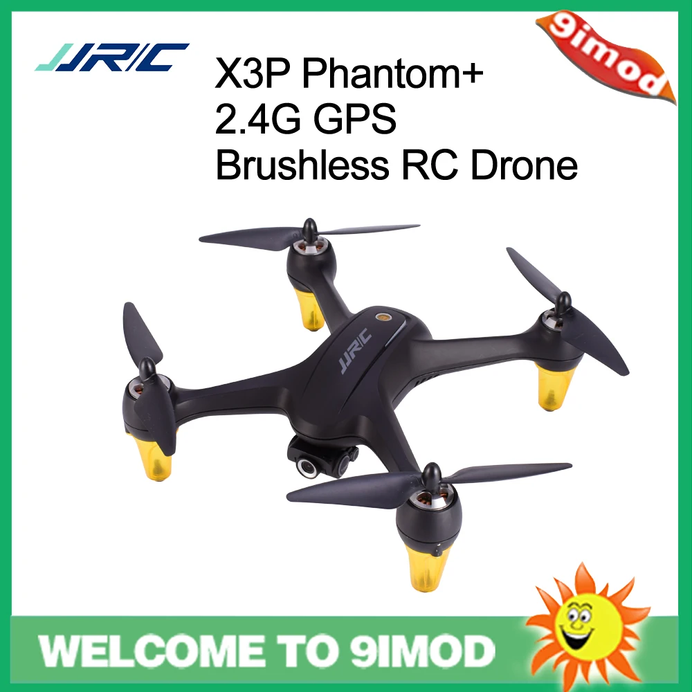 JJRC X3P Phantom + 2 4G GPS бесщеточный Радиоуправляемый квадрокоптер Дрон с FPV HD 1080P камерой