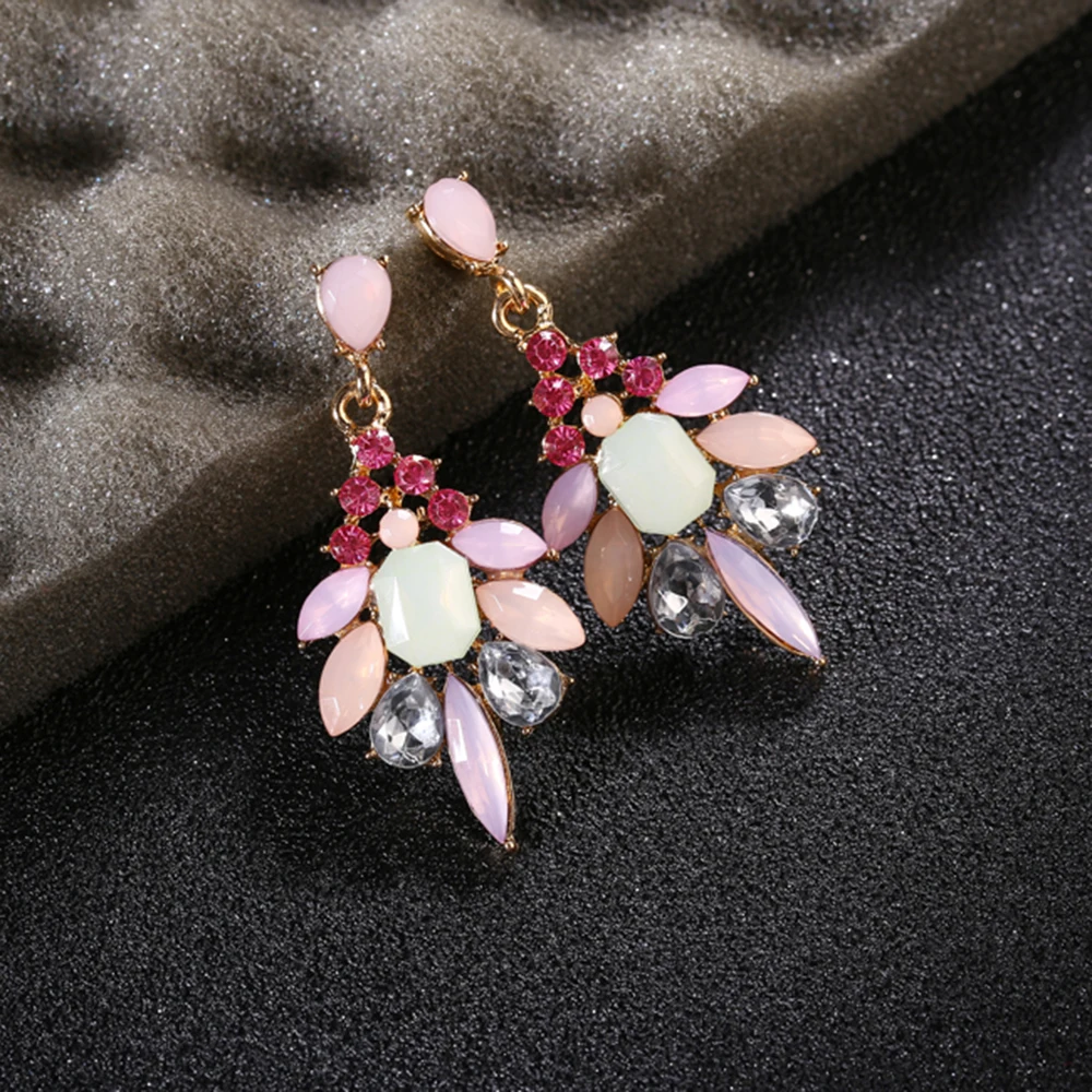 XIYANIKE новые серьги подвески из искусственного камня и смолы Модная бижутерия