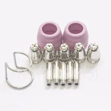 13 шт. SG55 AG60 Расходные материалы комплект электроды Sheild Чашки советы Spacer руководство для плазменный резак сварщика факел 13pk