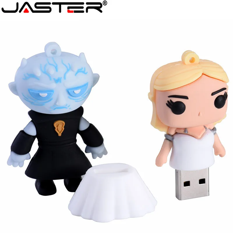 JASTER HOT USB Flash Drive 32G "Game of Thrones" Memory stick Pen Drive 64G pendrive U disk 4GB 8GB 16GB 32GB 64GB