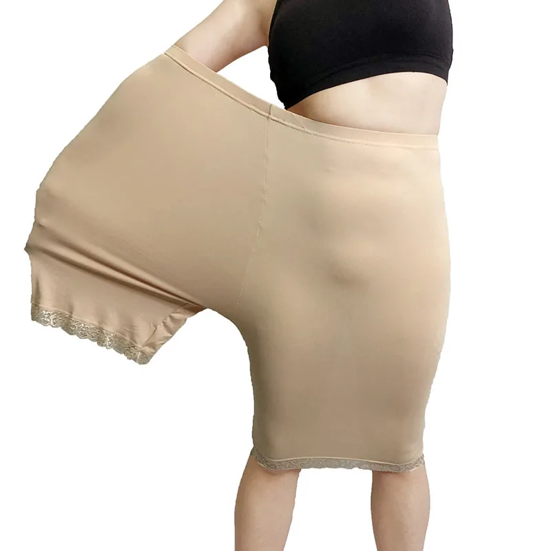 Женские шорты безопасности штаны мягкие и удобные хлопковые боксеры бесшовные трусики плюс большой размер высокая талия для девушек нижнее белье для похудения