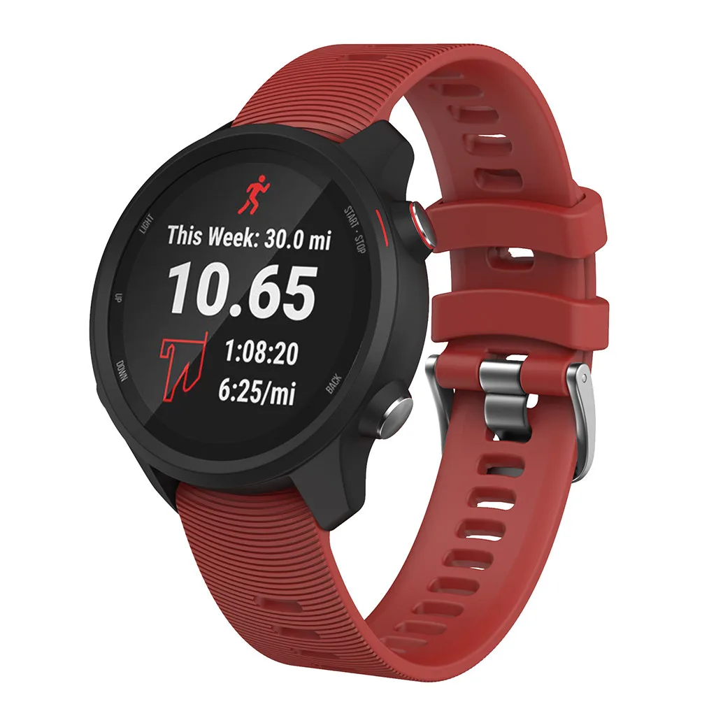 Браслет на запястье для Garmin Forerunner 245/245 M/Vivoactive 3/Vivomove HR Смарт-часы заменить мужчин t Band Роскошные для женщин мужчин 19Jun