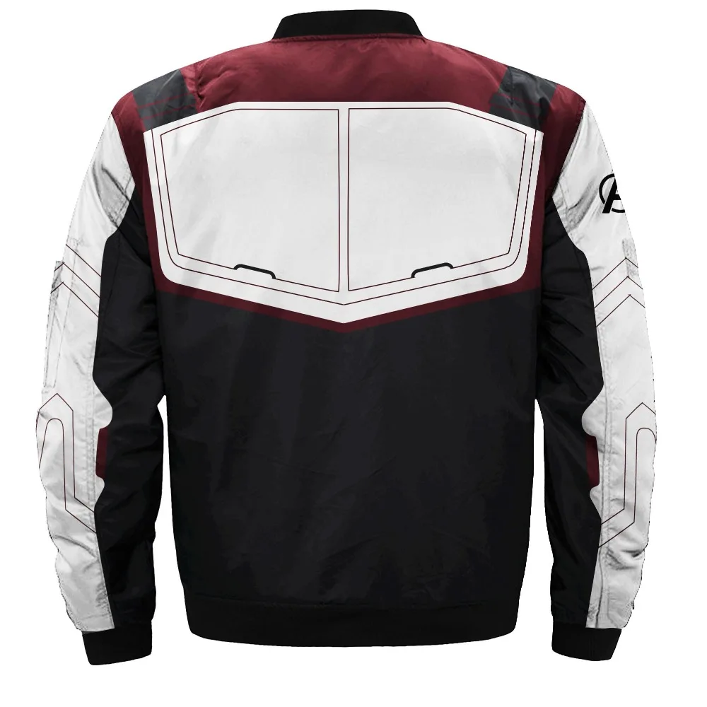 Avengers Endgame Quantum Realm Cosplay Costume Jacket Hoodie T shirt Superhero Captain America Hulk Marvel Jacket Sweatshirt