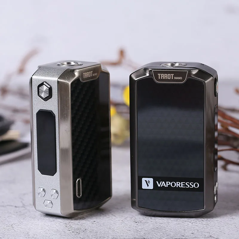 

Original Vaporesso Tarot Nano Mod Electronic Cigarette vape mods Built in Battery 2500mAh TC Box MOD 80W for VW/VT VECO EUC Tank