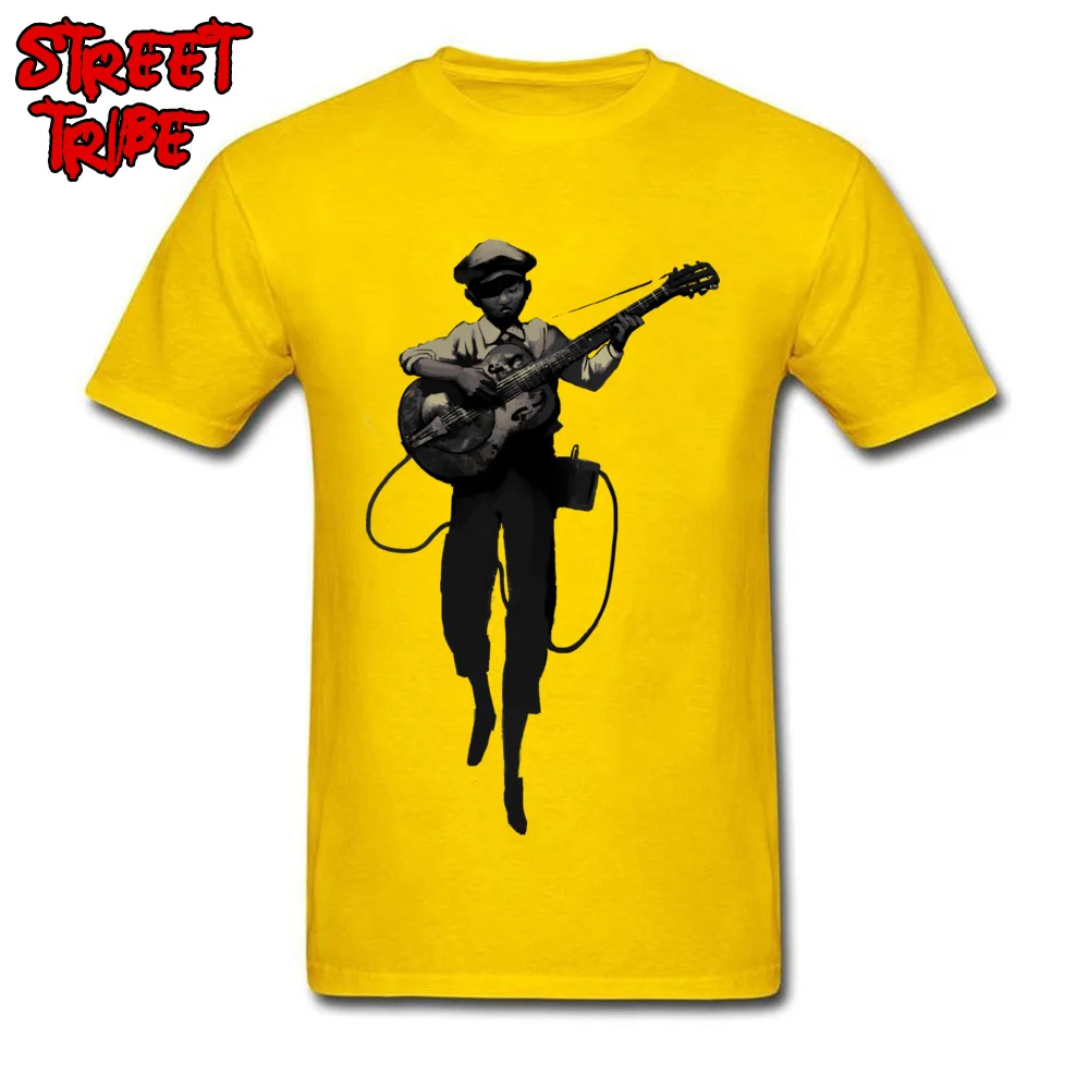  Slim Fit Tops Shirt Retro Short Sleeve Men T Shirt TpicOriginaltitle Fitness Tight Summer Tops Tees O-Neck Free Shipping Blues is in the air yellow