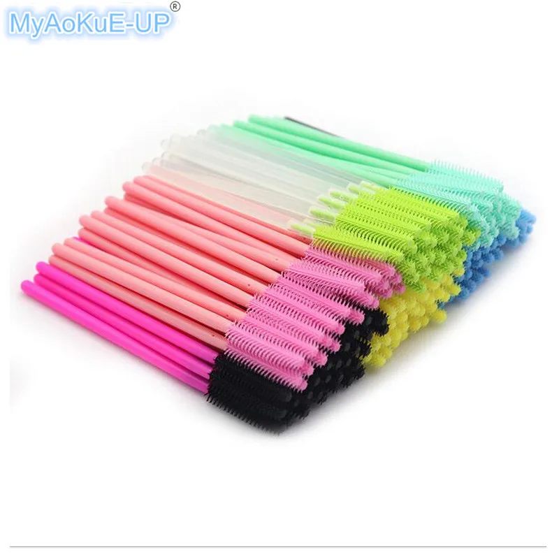 1000 Pcs Oneoff Disposable New Style Mascara Wands Applicator Silicone