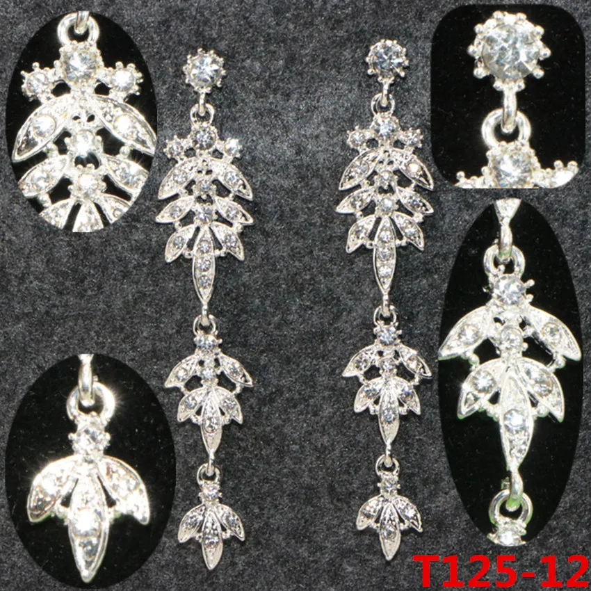 2 Gift from mother of Austria diamond stud earrings, classic retro Girl Birthday Gift (13)