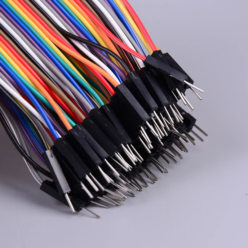 Горячая Распродажа Новый 40Pin 30 см Джампер кабель dupont для arduino F/M|Соединители| |