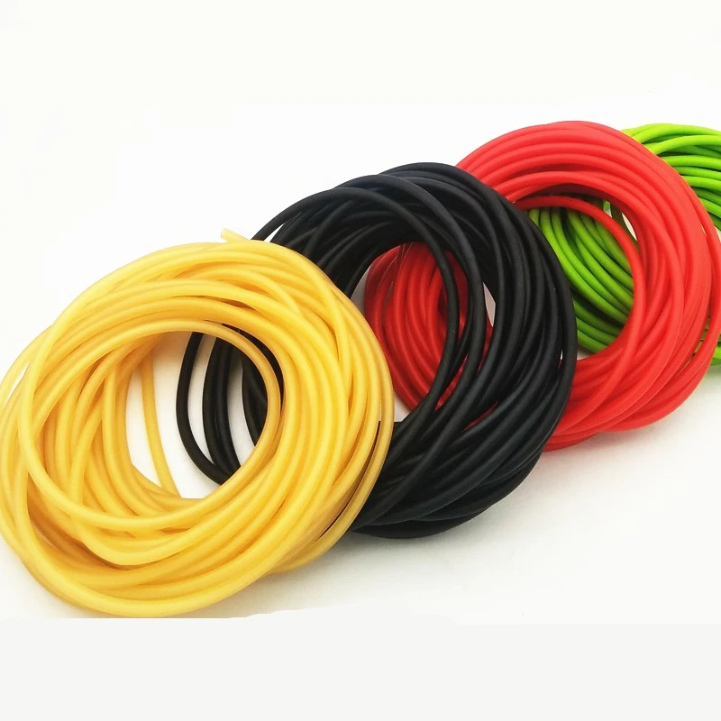 

5m Slingshots Rubber Band 5 Color Catapult Natural Latex Elastic Resilient for Shooting Slingshots Rubber Band Catapults