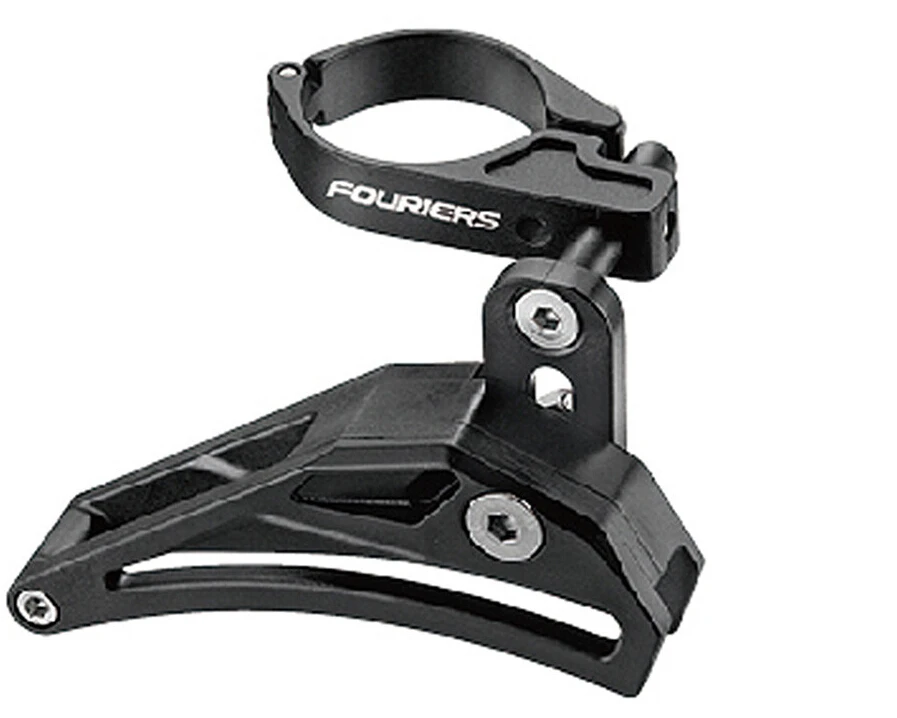 Top Alloy Fouriers Seattube Clamp Chain Guide For 1*System Aseemble on Front Derailluer Super Light 34.9/31.8mm 1 Top Alloy Fouriers Seattube Clamp Chain Guide For 1*System Aseemble on Front Derailluer Super Light 34.9/31.8mm 1