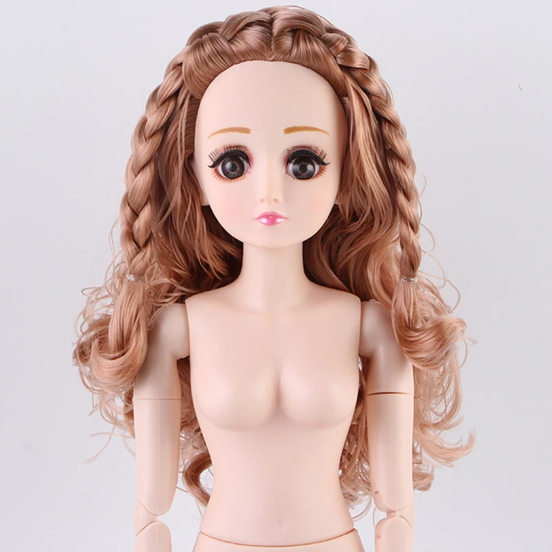 Новые 22 двигаемые шарниры bjd игрушки для девочек 60 см 3D глаза ресницы с обувью