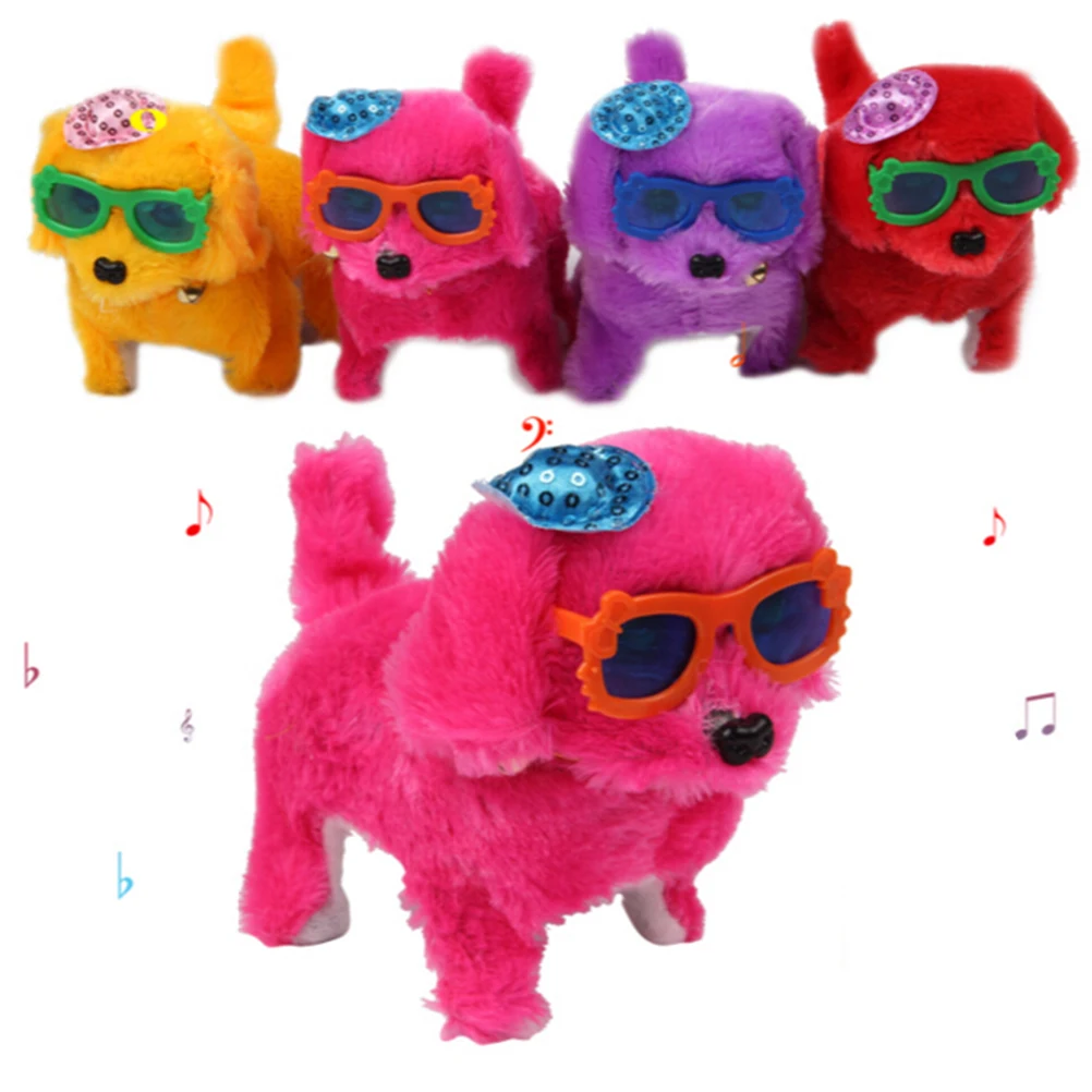 2017 1PCS Cute Lovely Electronic Pets Toys Barking Dog Battery Powered