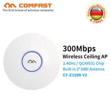 COMFAST 300M Wireless ceiling AP wifi router 802.11b/g/n QCA9531 Enterprise indoor AP 48V POE OPEN DDWRT Access Point AP bridge