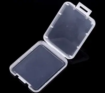 

Protection Case Card Container Memory Card Boxs CF card Tool Plastic Transparent Storage Easy To Carry SL5086