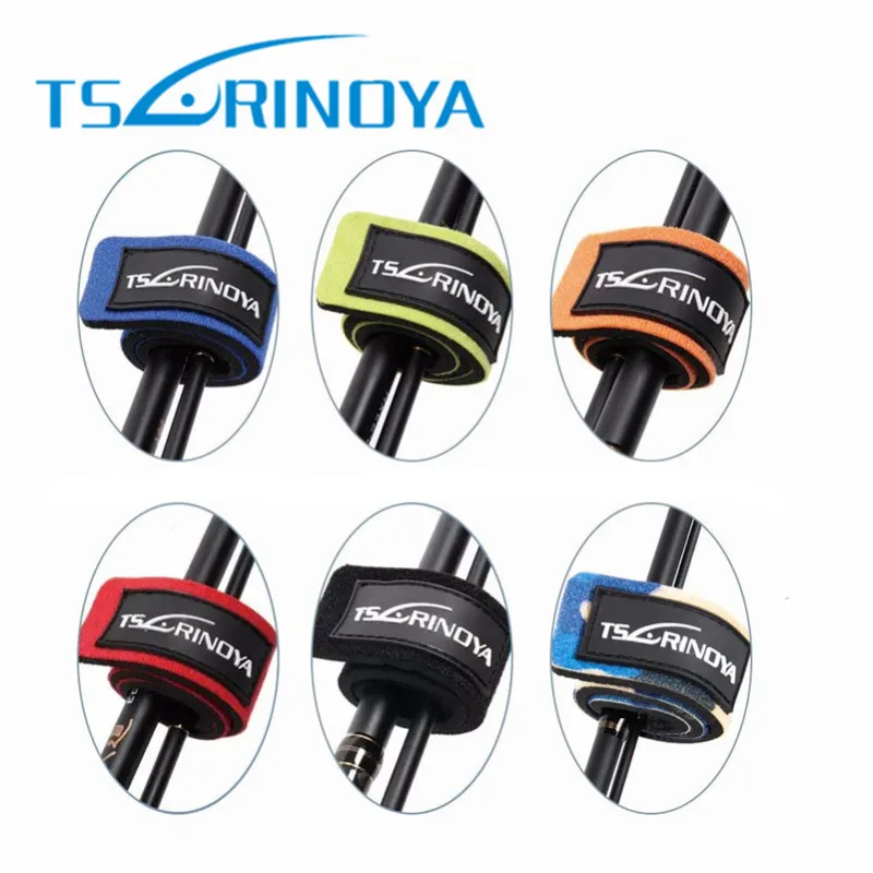 TSURINOYA 6 цветов чехлы для рыболовных удилищ расширяемые кастинговые удилища