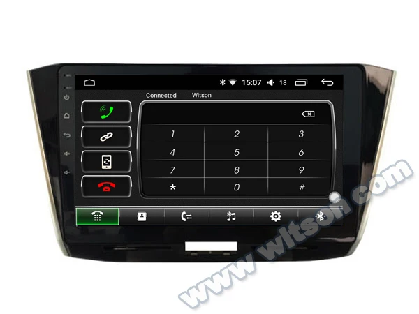 Sale WITSON Android 8.0 10.2" CAR DVD WITH GPS For PASSAT 2016 CAR RADIO NAVIGATION SYSTEM CAR STEREO CAR AUDIO PLAYER 2