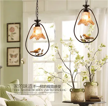 Retro Tiffany Stained glass pendant lamps vintage hanging light American Loft style bar/restaurants lighting fixture Retro Tiffany Stained glass pendant lamps vintage hanging light American Loft style bar/restaurants lighting fixture
