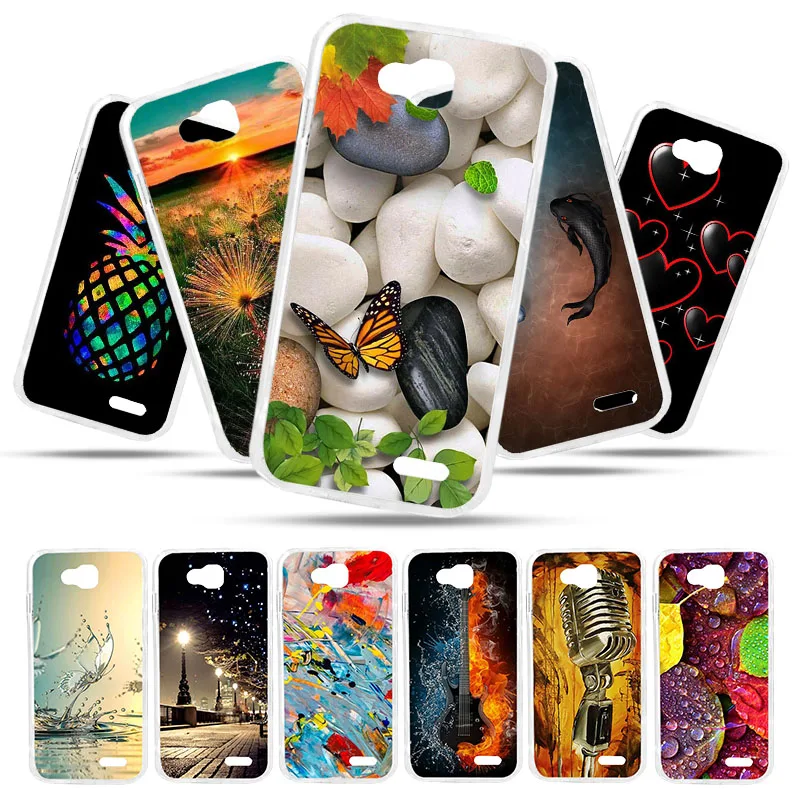 Bolomboy رسمت حقيبة لجهاز LG أوبتيموس L90 حالة سيليكون لينة TPU الحالات ل LG L90 غطاء الزهور البرية لطيف الحيوان أكياس المزدوج سيم