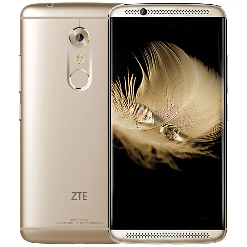 zte Axon 7 4 аппарат не привязан к оператору сотовой связи смарт-телефон Snapdragon 820 Android 7,0 5," 2 к 2560X1440 4/6G Оперативная память 64G/128G Встроенная память 20.0MP Force Touch NFC