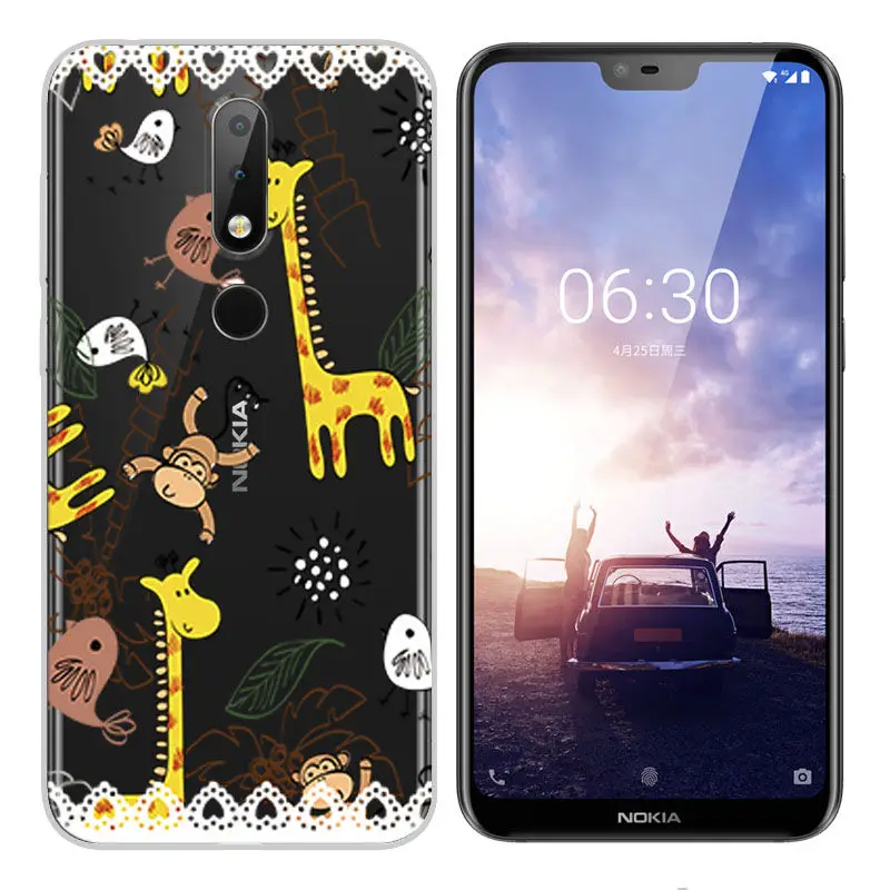 Arvin Soft TPU Case for Nokia 2 3 5 6 7 2017 Painted Cover for Nokia X6 2018 Nokia 6 2018 7 8 3.1 6.1 Protective Silicone Case  (15)