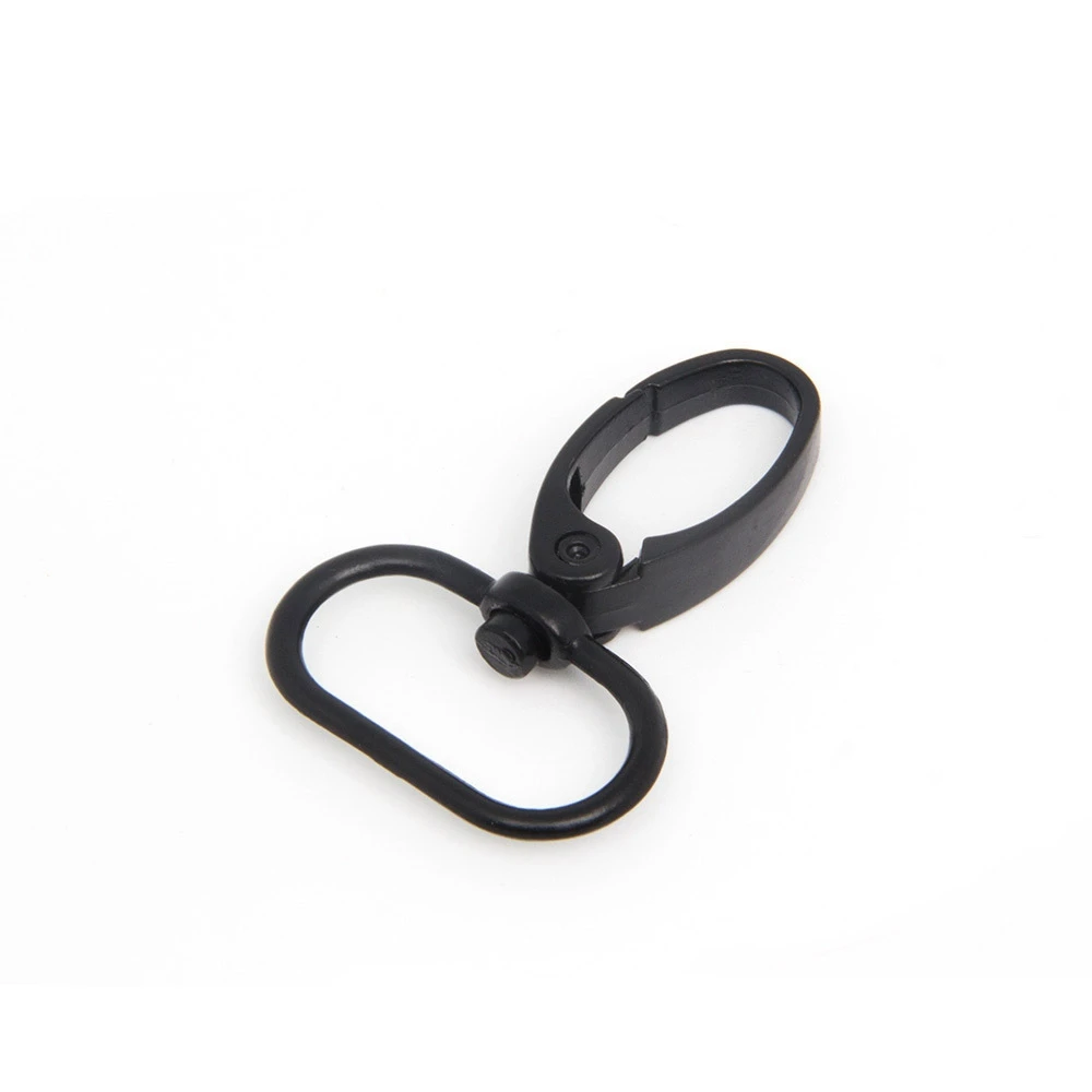 50 шт. черные крючки застежка-краб вращающийся карабин зажимы карабин ...