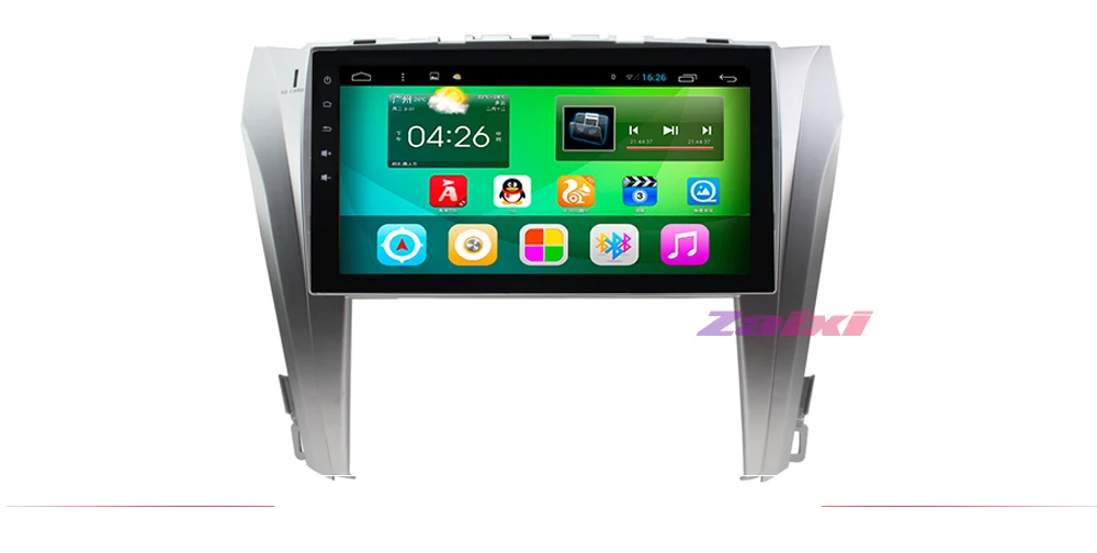 ZaiXi 2din Car multimedia Android Autoradio Car Radio GPS player For Toyota Camry Aurion 2011~2017 Bluetooth WiFi Mirror link65414