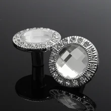 Neue 10 Stücke 30mm Diamant-form-kristallglas Cabinet Knob Schrank Schublade Ziehen Griff Küche Tür Kleiderschrank Möbel Hardware
