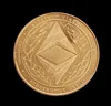 Gold/Silver-Plated Ethereum Coin Commemorative Coin Art Collection Gift Physical Metal Imitation Home Party Decoration ► Photo 1/6