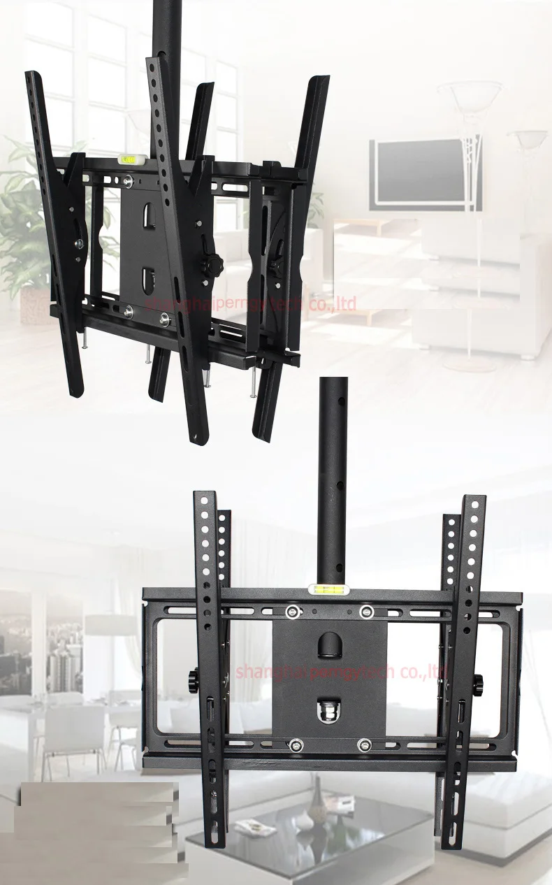 (100 150 см) DLC 903SL D 23 &quot 55&quot 50 &quotVESA 400X400 двойной ТВ потолок walll крепление монитор