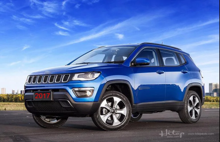 Горячее предложение для jeep Compass, перекрещивающаяся рейка на крышу, багажник на крышу 2011-. Серебристый или черный, Азия, умеренная цена