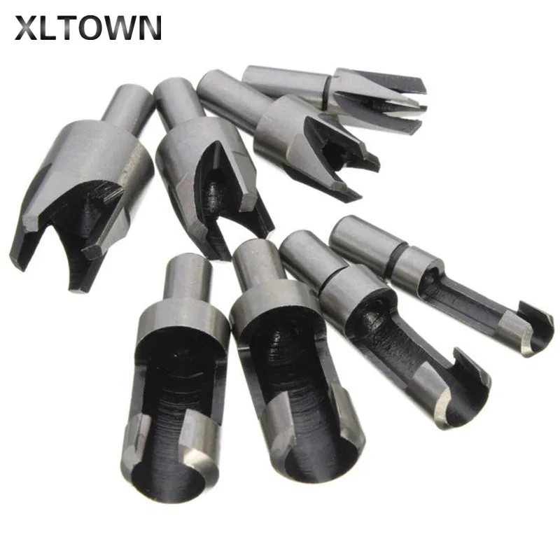 Xltown 8 Pcs Carbon Steel Take The Corkscrew Cork Drill Woodworking