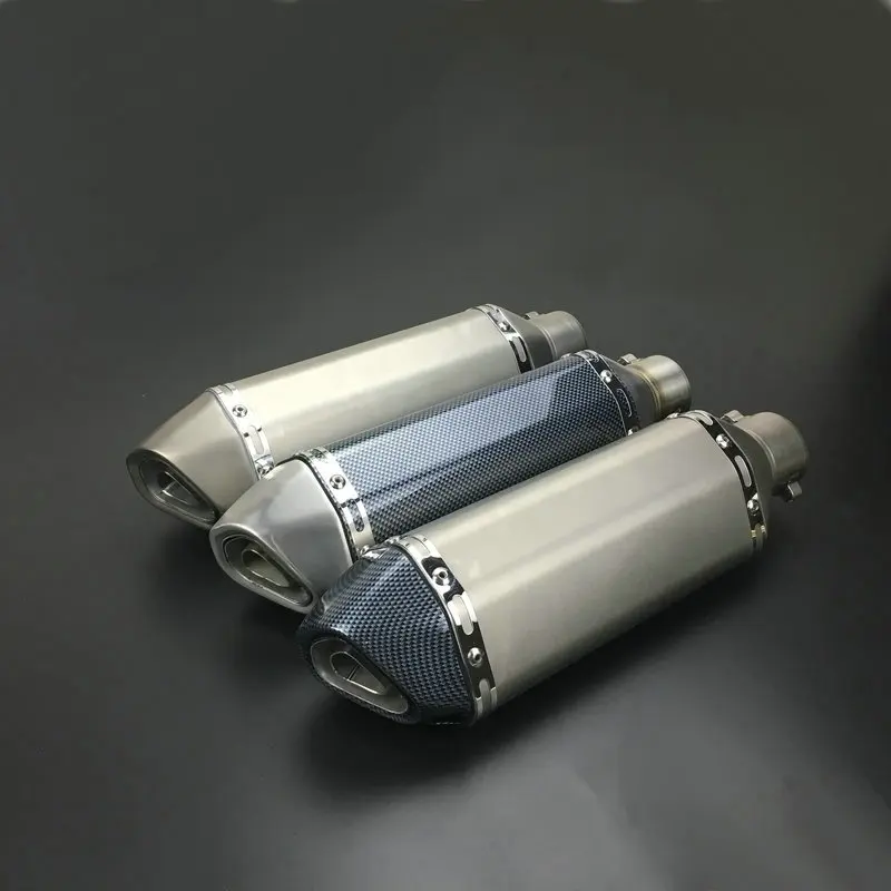 

Universal Motorcycle Exhaust Pipe Muffler Akrapovic Motorbike Exhaust Pipe Titanium Exhaust Modified Exhaust Pipe 51mm
