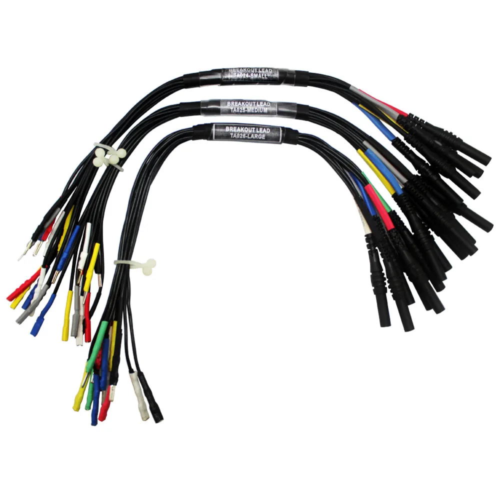 New Pro 6-Way Universal Breakout Leads connectors pico scope 1.5 2.3 2.8mm 14inc 3-6test leads | Инструменты