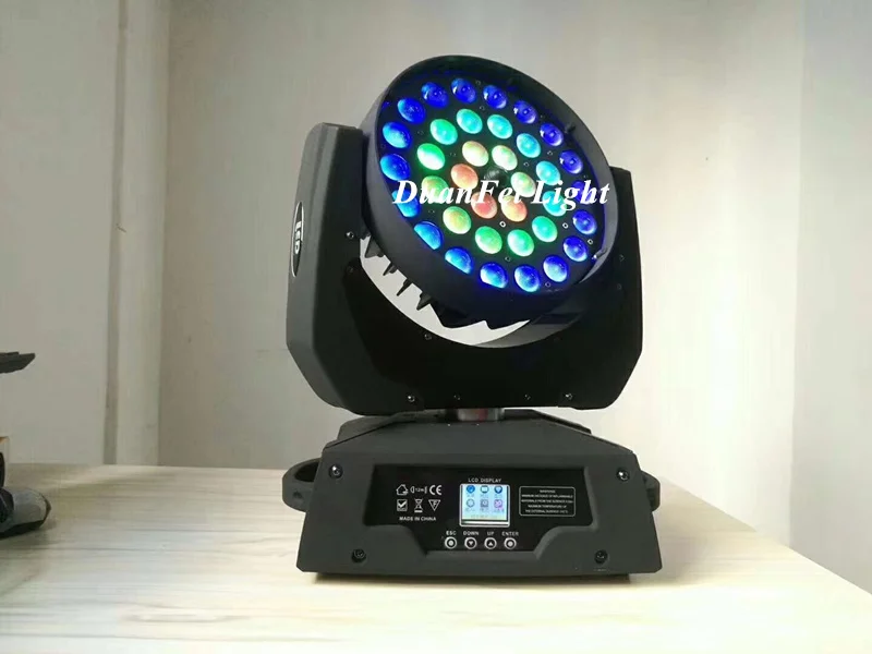 36x10w RGBW LED Wash Moving Head Zoom Ring Control-1