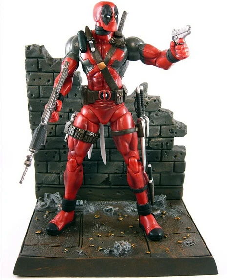 

NEW Hot 23cm Super hero X-Men Deadpool action figure toys collection mobile toy doll Christmas gift with box