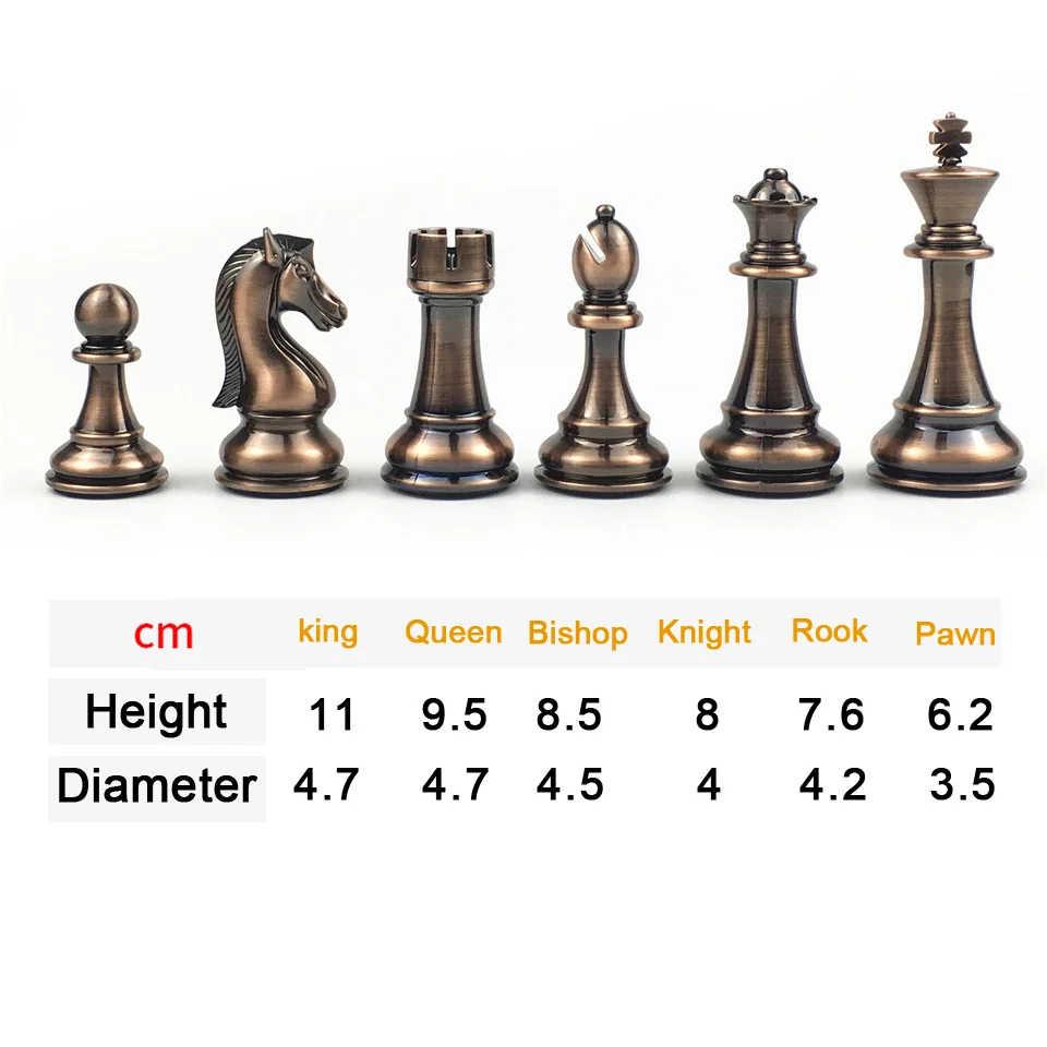 BSTFAMLY Шахматный набор кирсит Технология гальванического покрытия шахматы высокого класса высота короля 110 мм шахматы яркие шахматы кусок IA11
