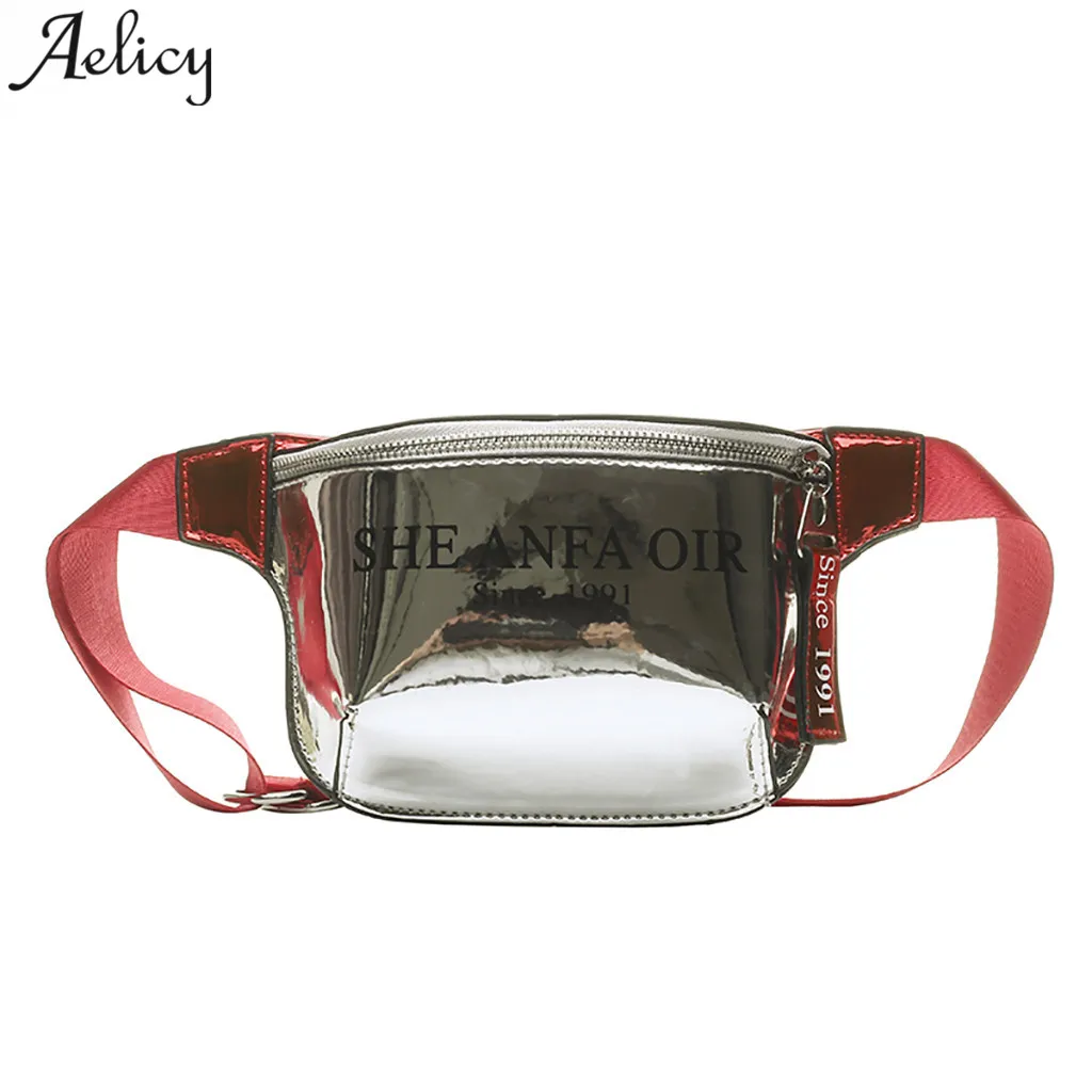 

Aelicy leisure Girls Chest Bag Joker Leather Ladies Shoulder Bag Letter belt Bag for women heuptas bum pochete waist Pocket 2019