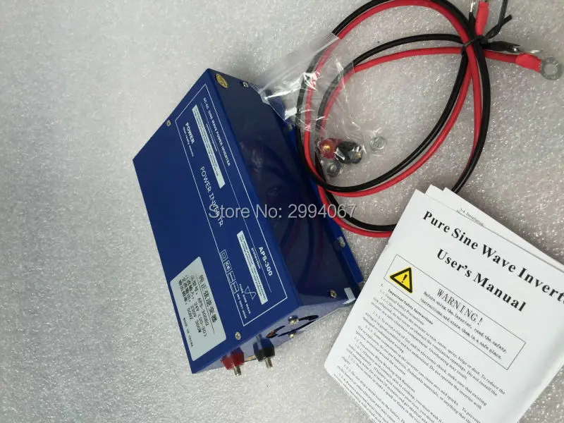 Бесплатная Доставка! 300 Вт DC12V/DC24V/DC48V вход к 220VAC Выходная Пиковая мощность 600