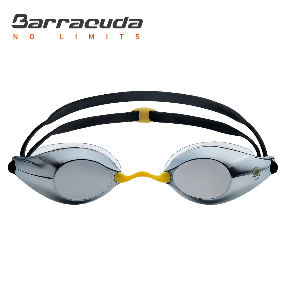 

Barracuda Swimming Goggles-Mirror Lenses Silicone Gaskets Anti-fog UV protection Waterproof glasses for Men Women #73410 Eyewear