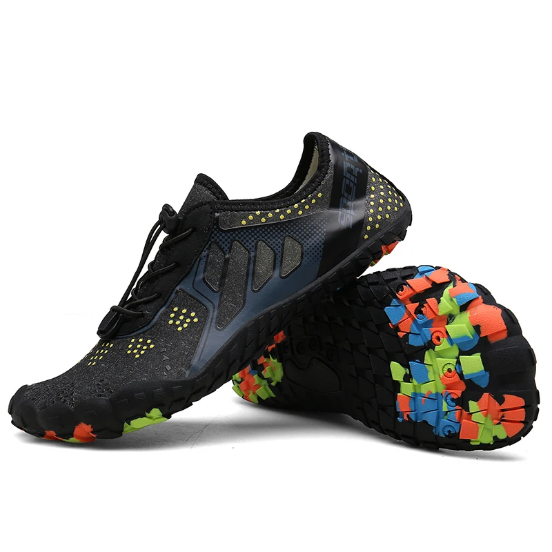 

Couple Fivefingers Wading Shoes Outdoor Sports Upstream Shoes Non-Slip Wear Beach Quick-Drying Water Shoes Sneakers 2019