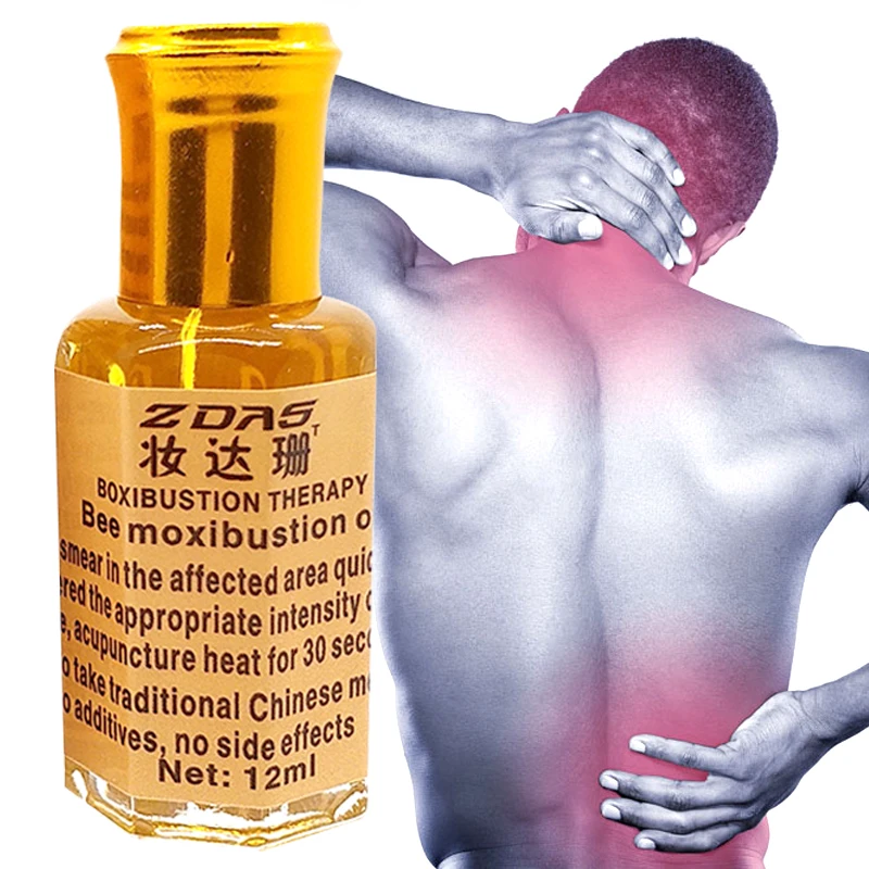 Lubricants bee palm moxibustion oil rheumatism toothache bone injury lumbar disc herniation frozen shoulder muscle pain