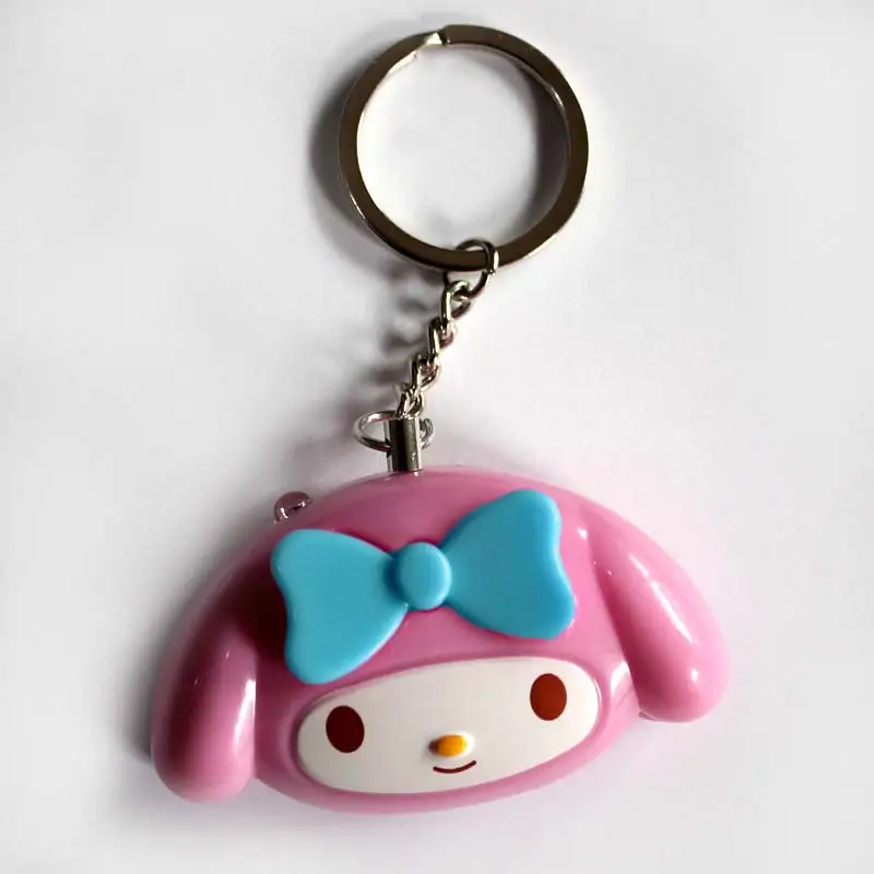 Mini Self Defense Keychain Alarm Super Loud Personal Security Anti-Attack Emergency Keyring ND998