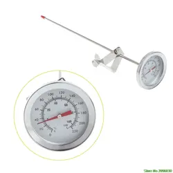 12 "Нержавеющая сталь термометр с циферблатом зонд Homebrew варить чайник температура измерения