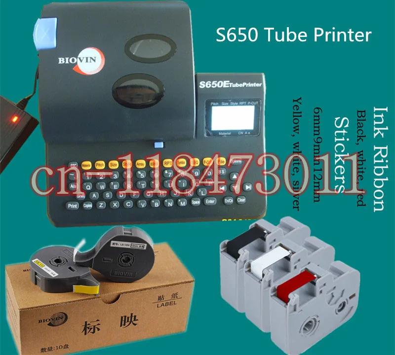 1 шт. кассета с маркировочной лентой LS-09W белый для biovin обвязка-маркер для принтера электронная наборная машина S650 S700E