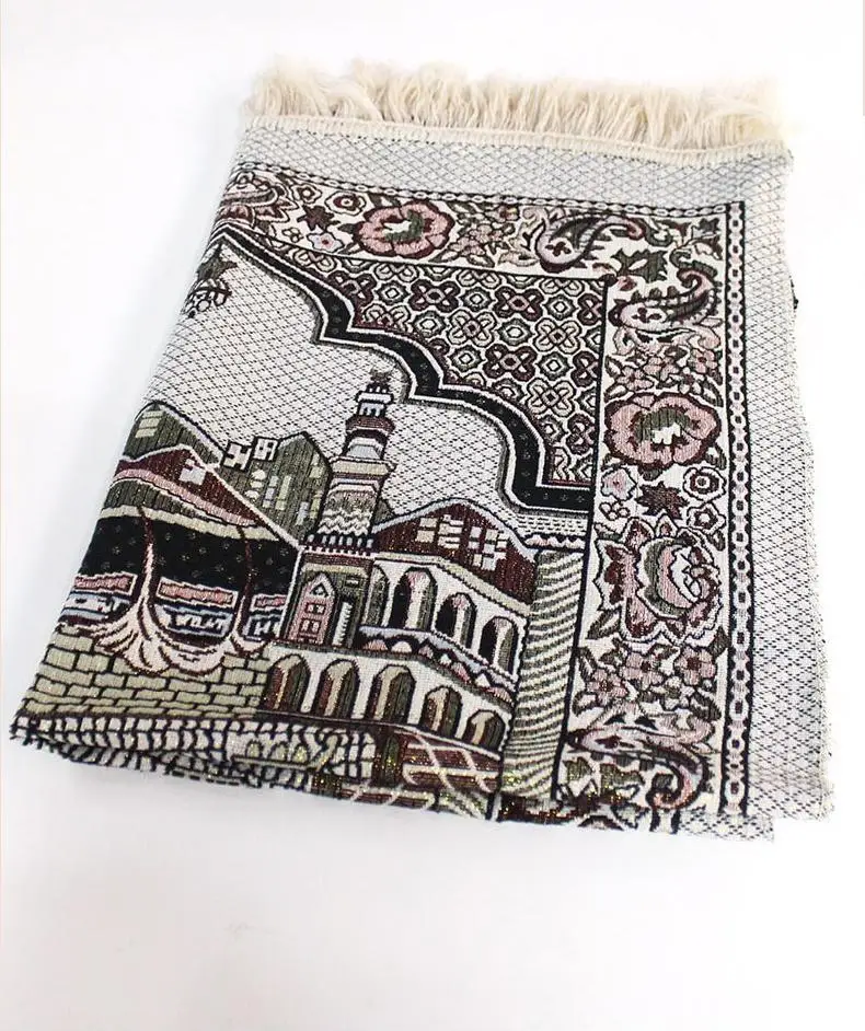 Unique Travel Islamic Muslim Prayer Mat / Rug/ Carpet Salat Portable New Design Thin Musallah Praying 70*110cm Drop Shipping | Дом и сад
