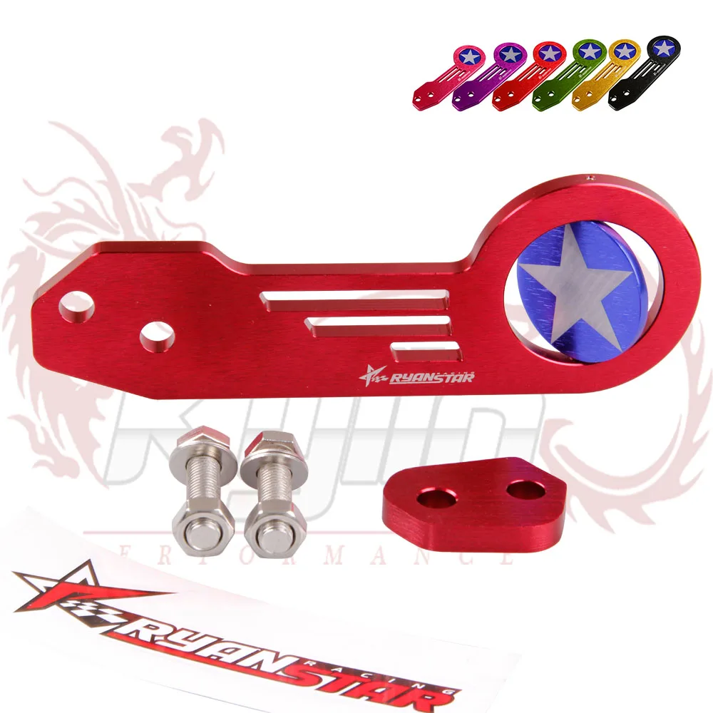 Ryanstar Rear Tow Hooks For Honda Civic CRX INTEGRA RSX Purple or Red