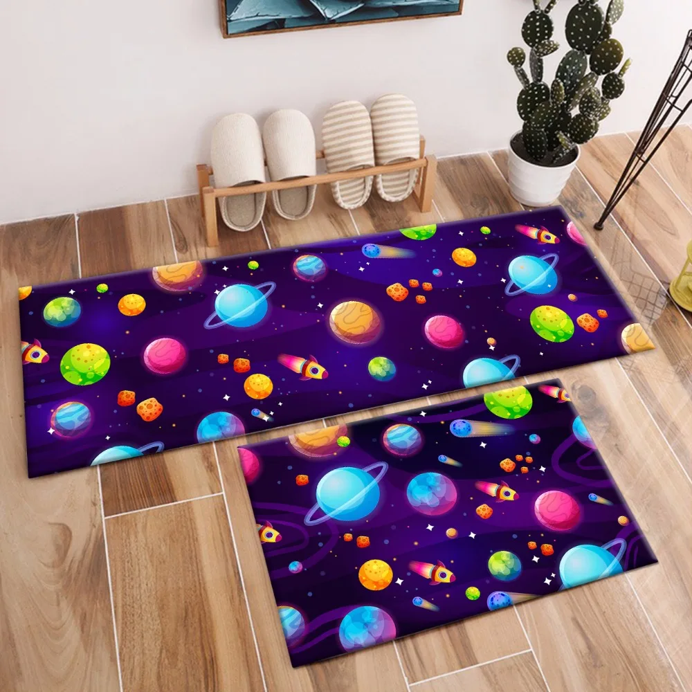 Ковры Cosmic Space Planet и Вселенная для детей детские ковры дома гостиной хрустальные