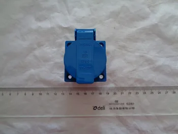 

16A 250V Europe Type Socket,2KW Generator Receptacle,5KW Generator Socket,152F 168F 188F 190F Generator Socket