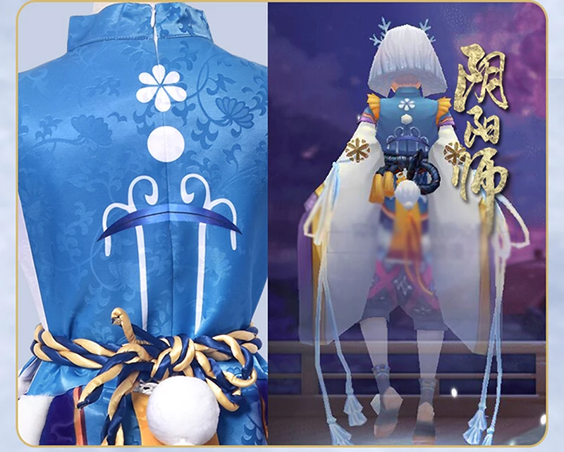 Игра Onmyoji снорунт Униформа SSR рисунок косплей костюм, полный набор S M L XL XXL 3XL унисекс для Хэллоуина Вечерние