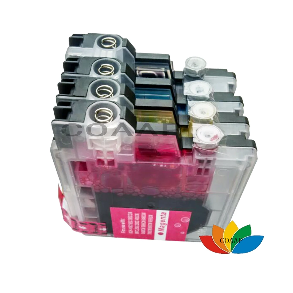 LC38 LC67 LC61 LC65 LC11 LC16 LC980 LC990 LC1100 совместимый чернильный картридж для Brother DCP 145C 165C 385C 585CW